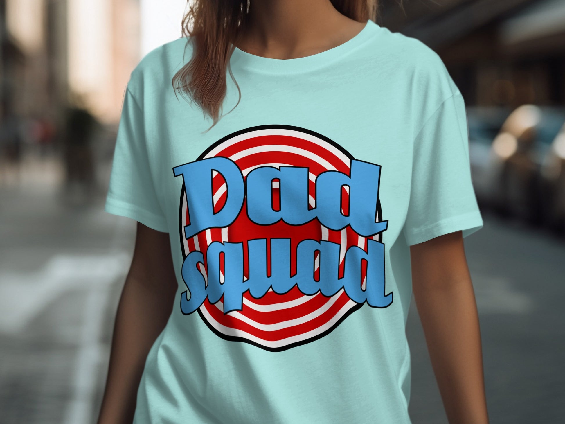 Dad Squad graphic design casual t-shirt product