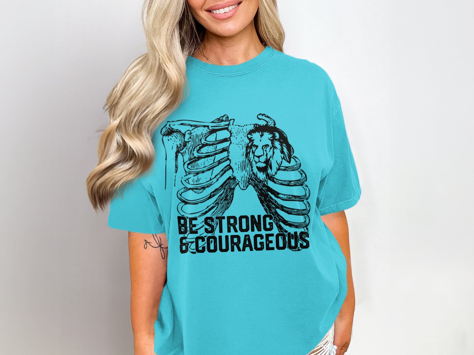 Be Strong and Courageous Graphic T-Shirt