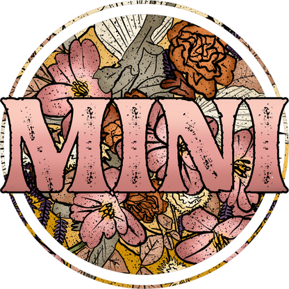 Mini Vintage Floral Illustration Graphic product