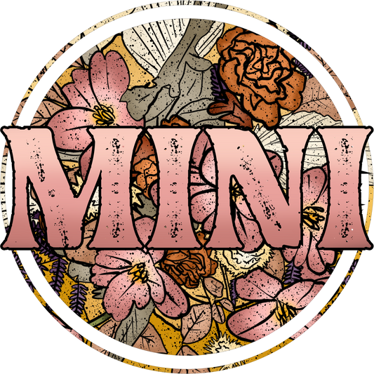 Mini Vintage Floral Illustration Graphic product