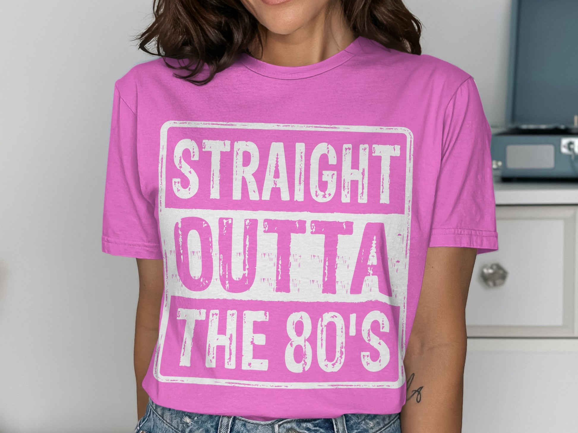 Straight Outta The 80's Graphic Tee