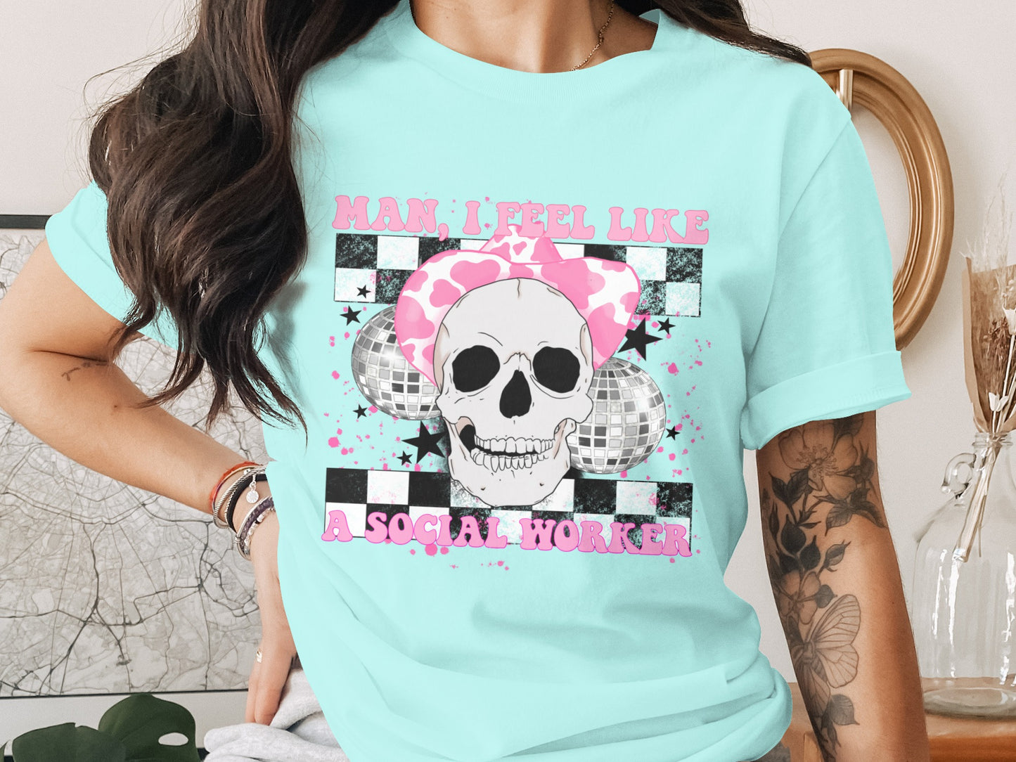 Man I Feel Like A Social Worker Graphic Tee