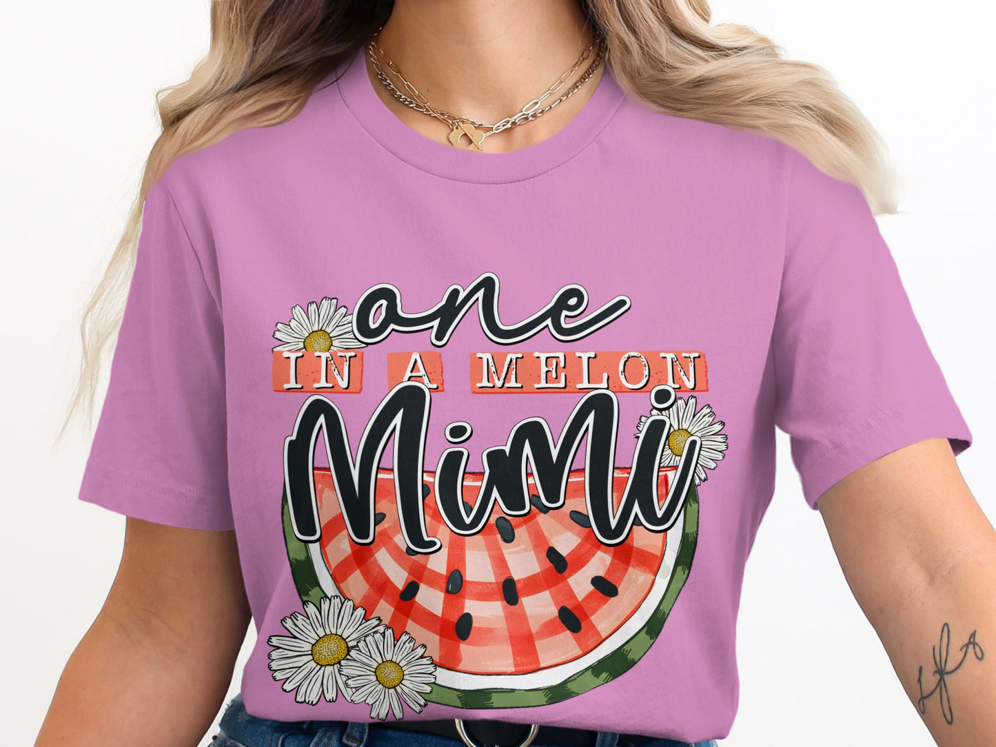 One In A Melon Mimi Graphic Tee Shirt