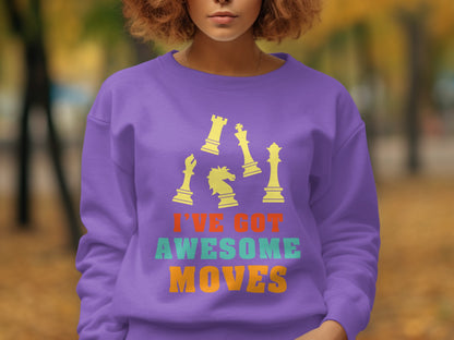I've Got Awesome Moves Chess Pieces Shirt