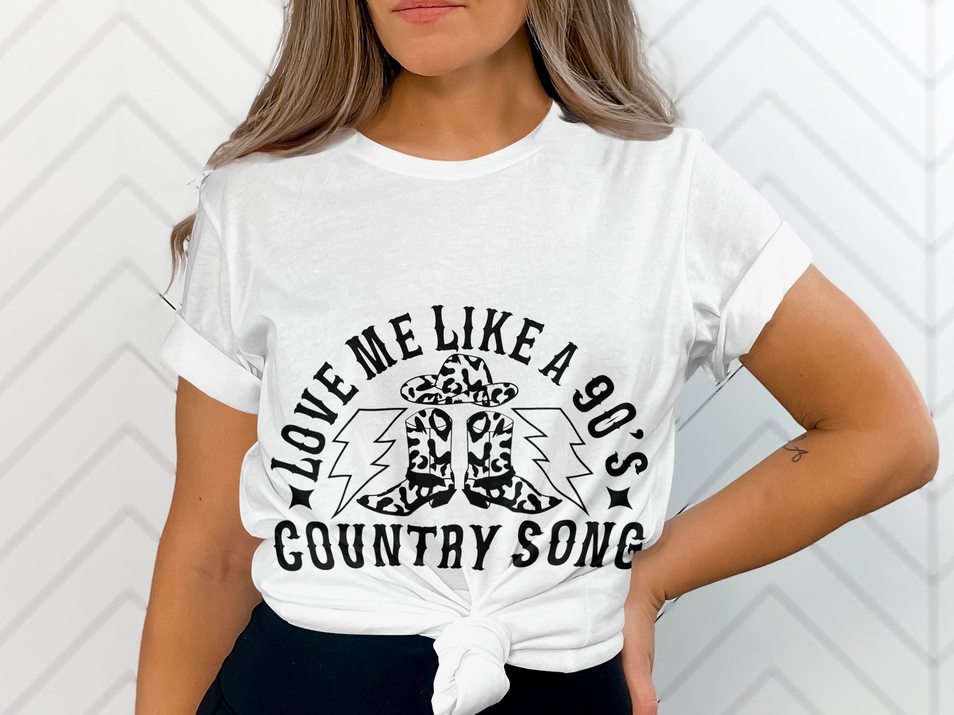 Love Me Like a 90's Country Song T-Shirt