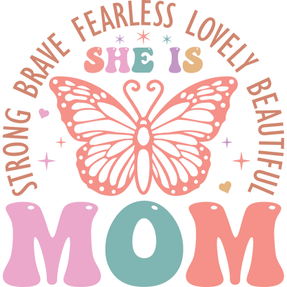 Inspirational Strong Brave Fearless Mom product