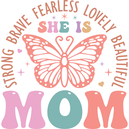 Inspirational Strong Brave Fearless Mom product