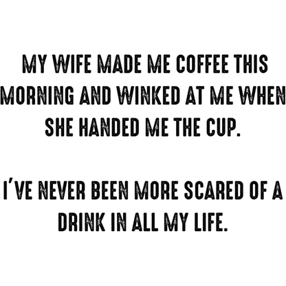 Funny Coffee Quote Novelty Item for Morning Laughs