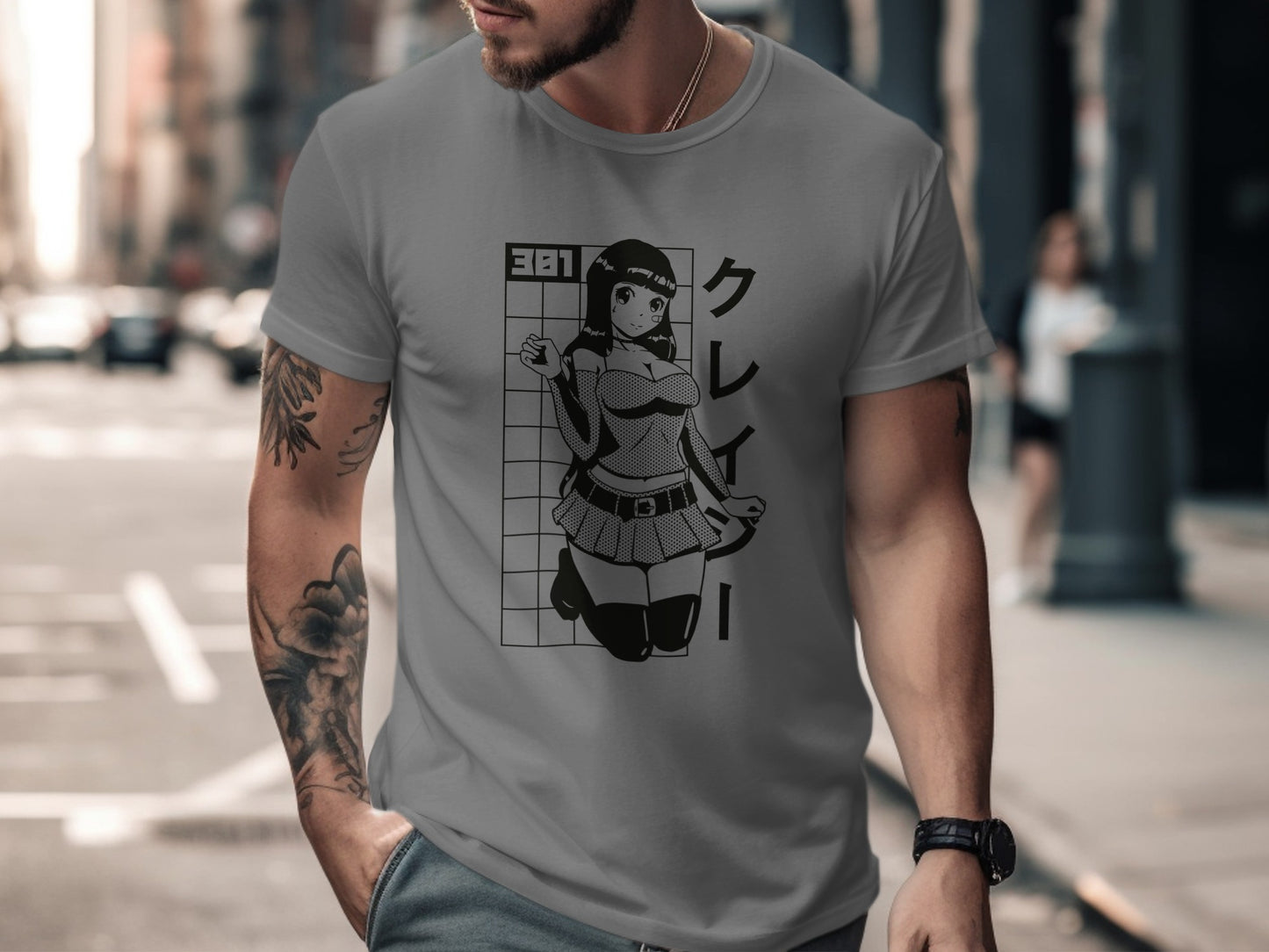 Stylish Anime Character Graphic T-Shirt for Fans