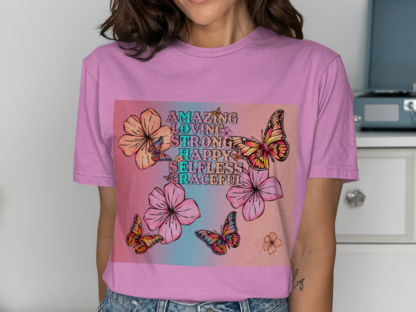 Amazing Loving Strong Happy Selfless Graceful T-Shirt