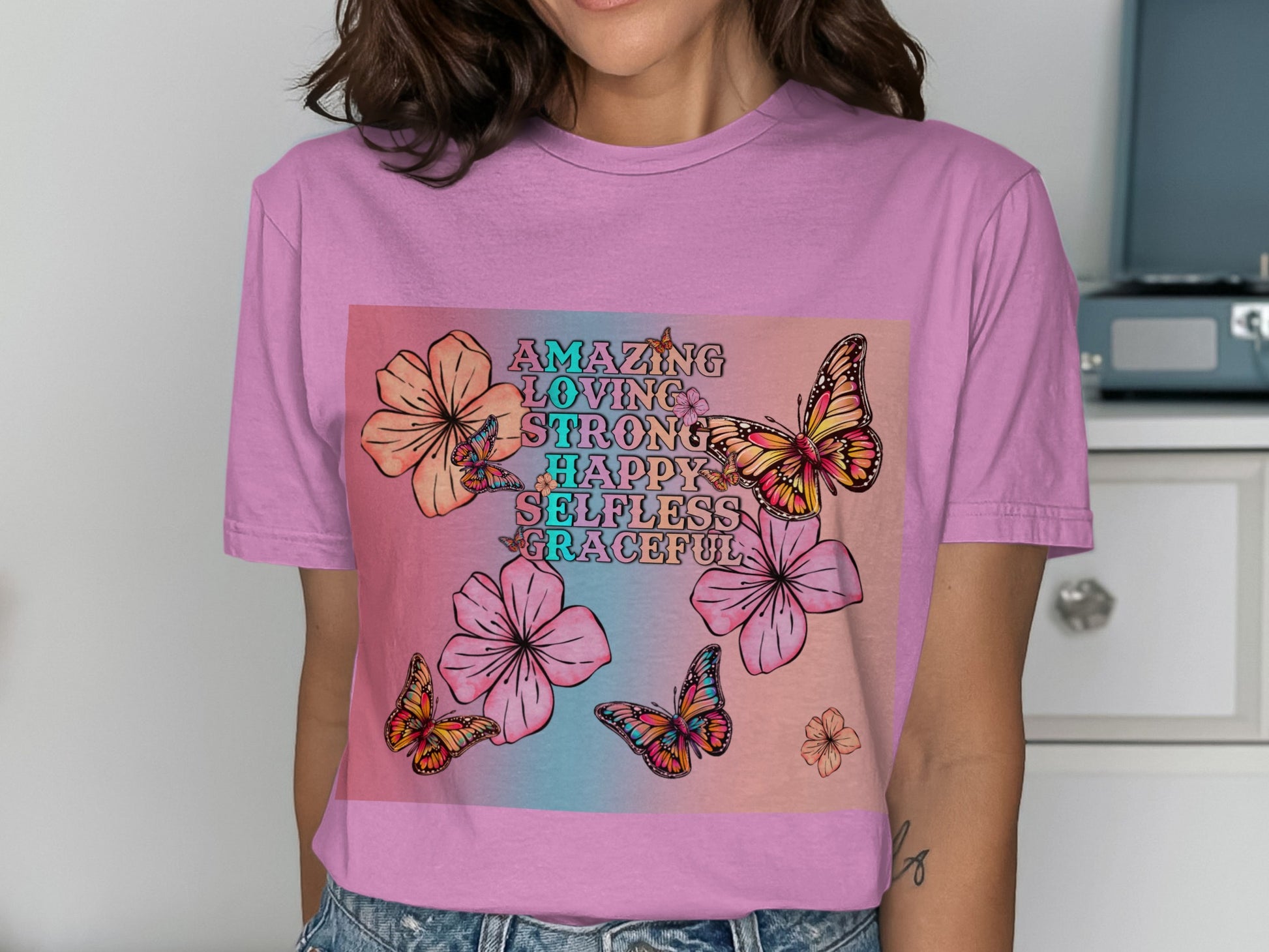 Amazing Loving Strong Happy Selfless Graceful T-Shirt