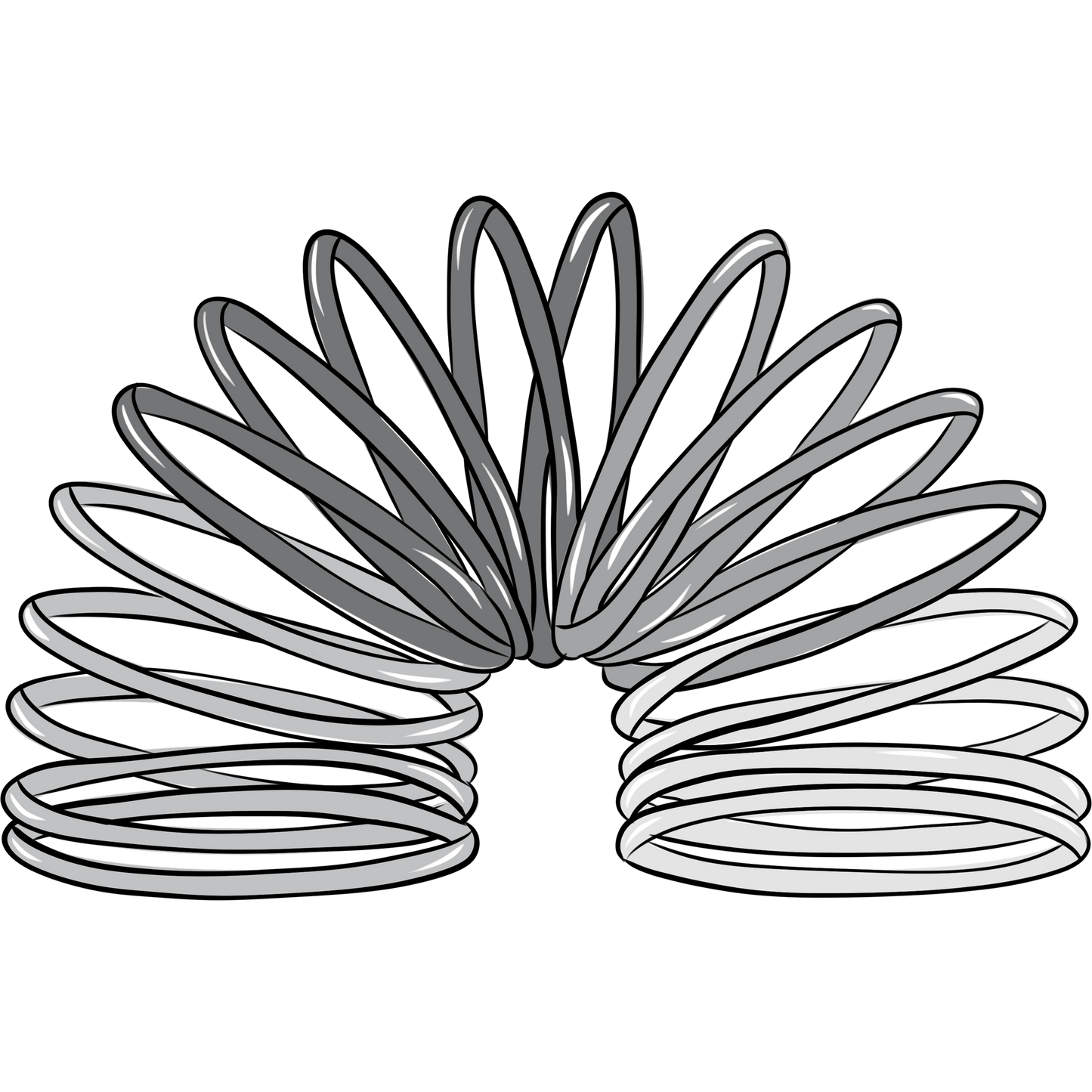 Classic Coil Spring Toy for Fun and Entertainment