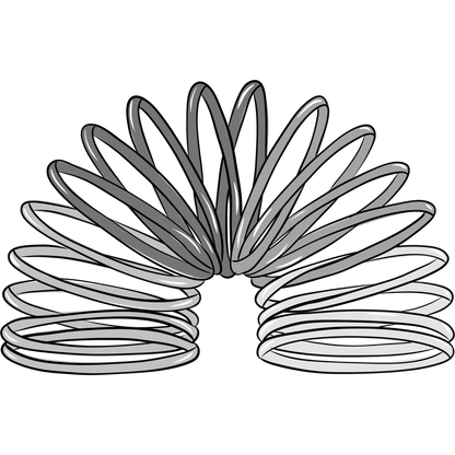 Classic Coil Spring Toy for Fun and Entertainment