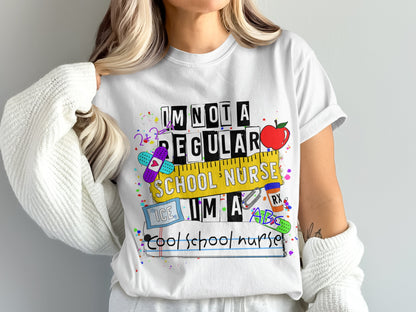 Trendy School Nurse Cool Teach Student Nurse Apparel
