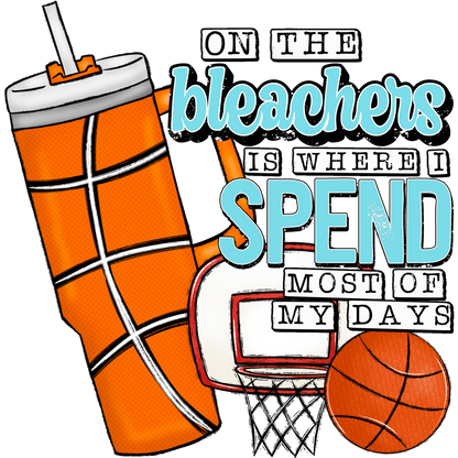 On The Bleachers Basketball Themed Product