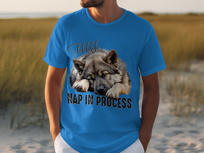 Shhhhh Nap In Process Graphic Tee Shirt