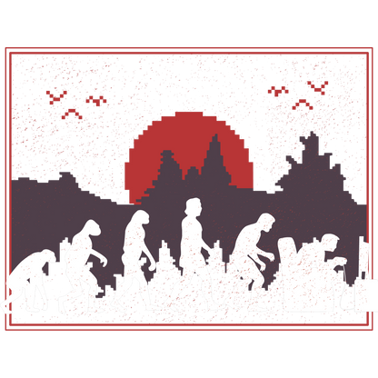 Evolution of Technology Modern Wall Art product