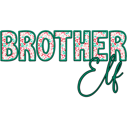 Brother Elf Colorful Holiday Design Product