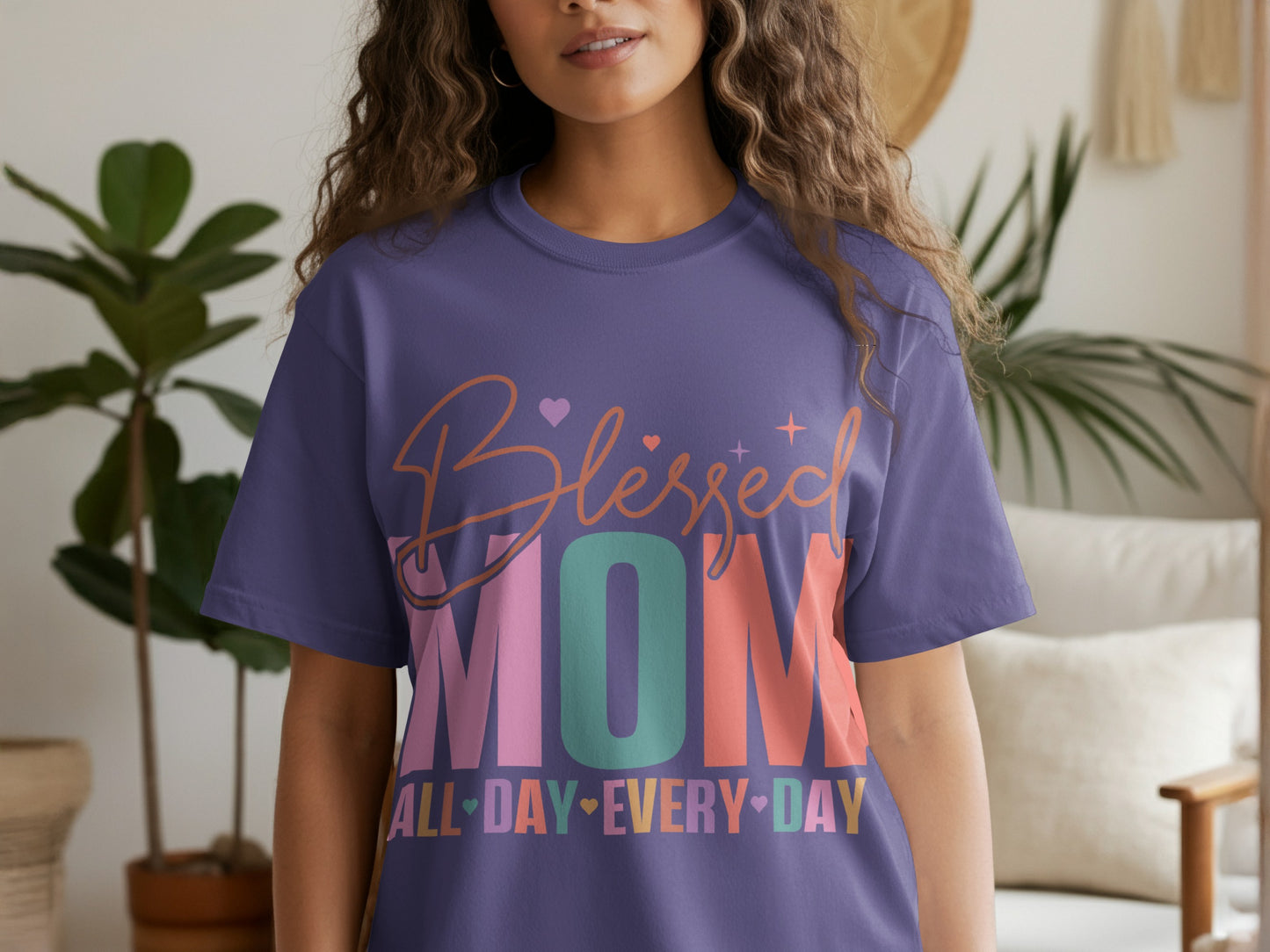 Blessed Mom All Day Every Day T-shirt
