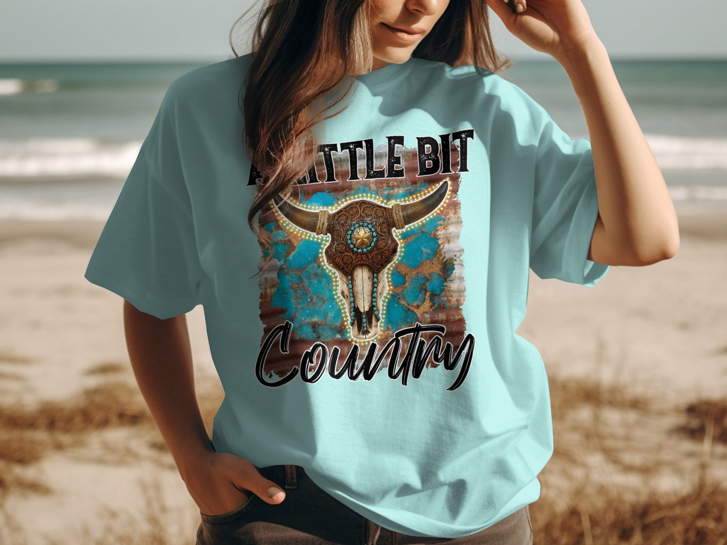 A Little Bit Country Graphic T-Shirt Product