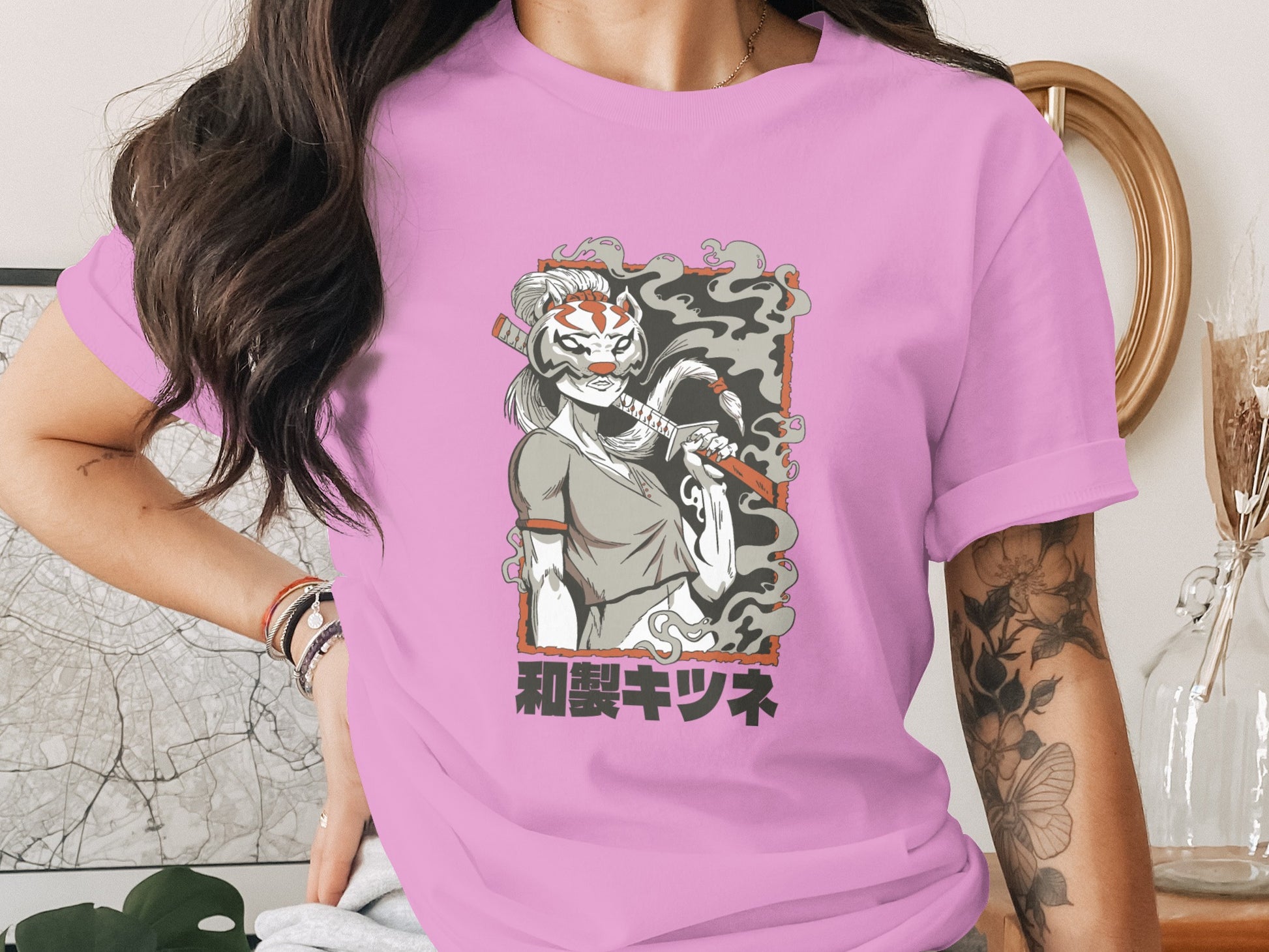 Unique Warrior Graphic Printed T-Shirt for Fashionistas
