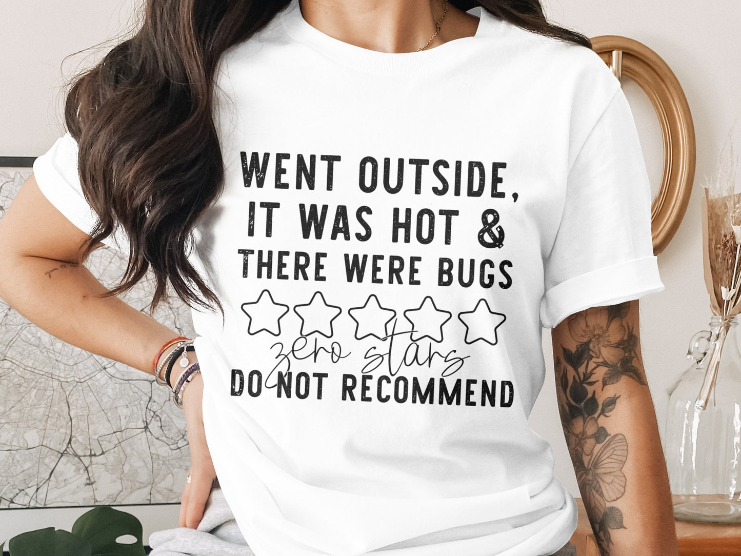 Went Outside It Was Hot Zero Stars Product