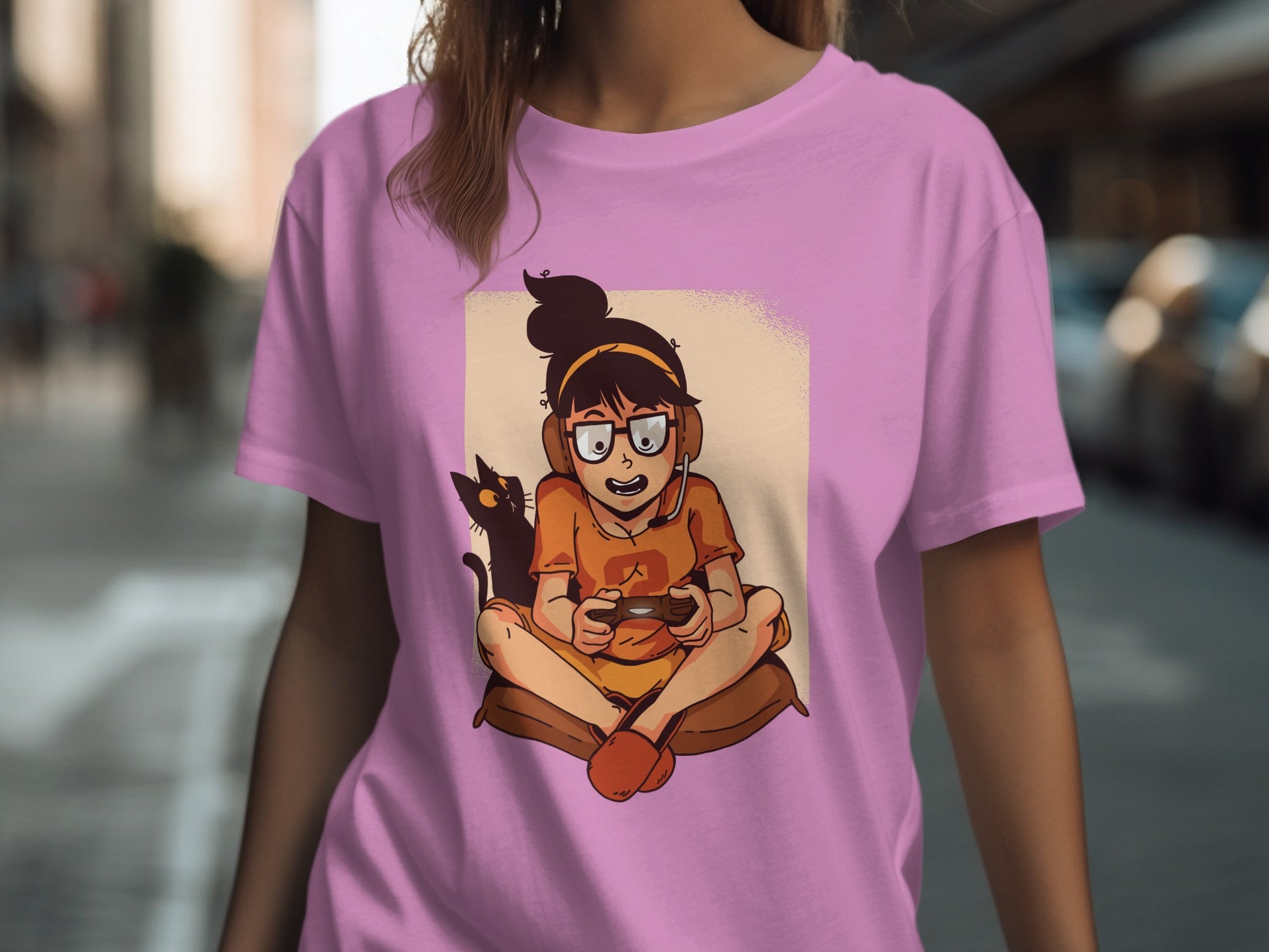 Casual Gaming Enthusiast Graphic T-shirt