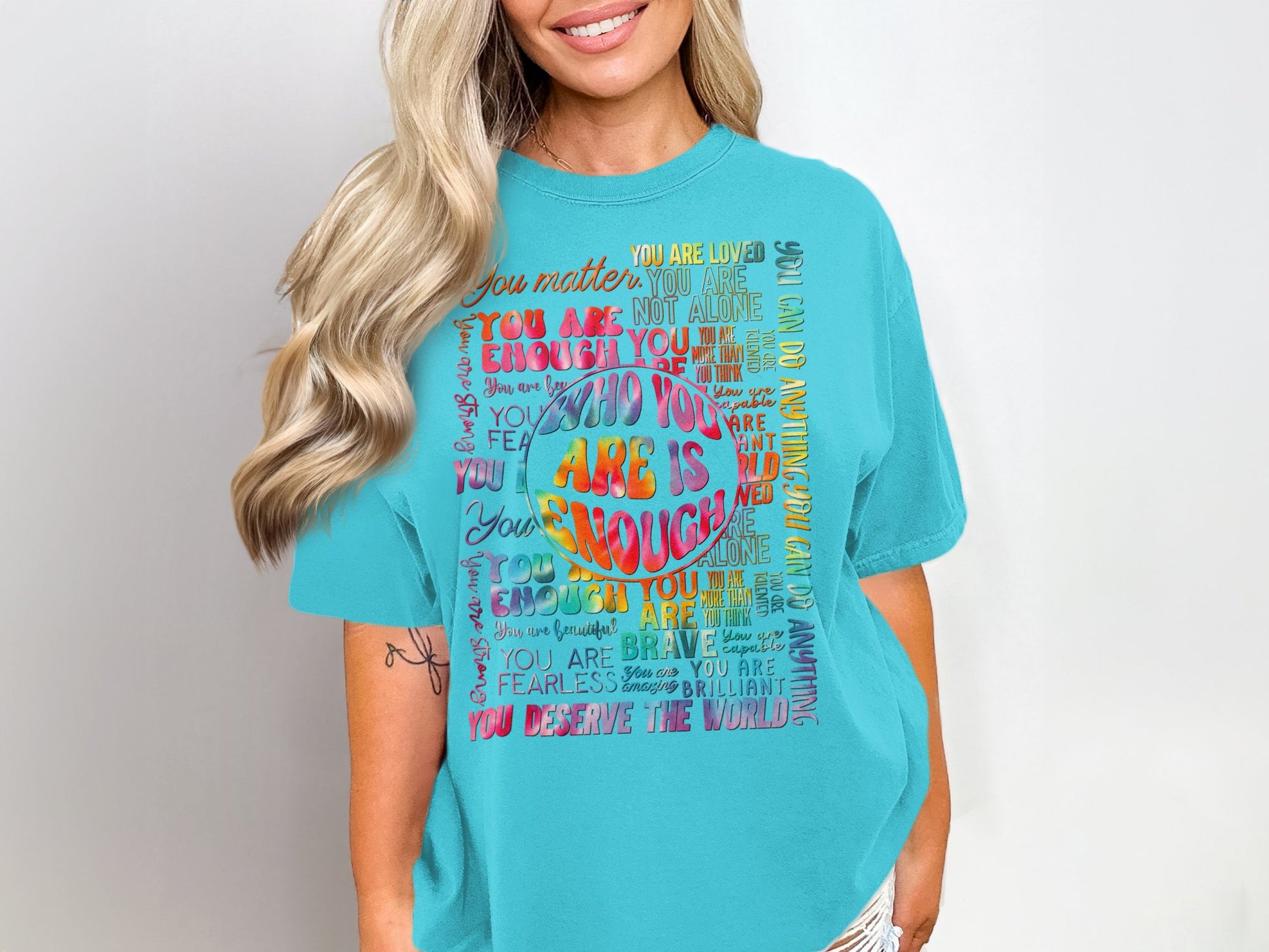 Motivational Quotes Graphic Printed Shirt 제품