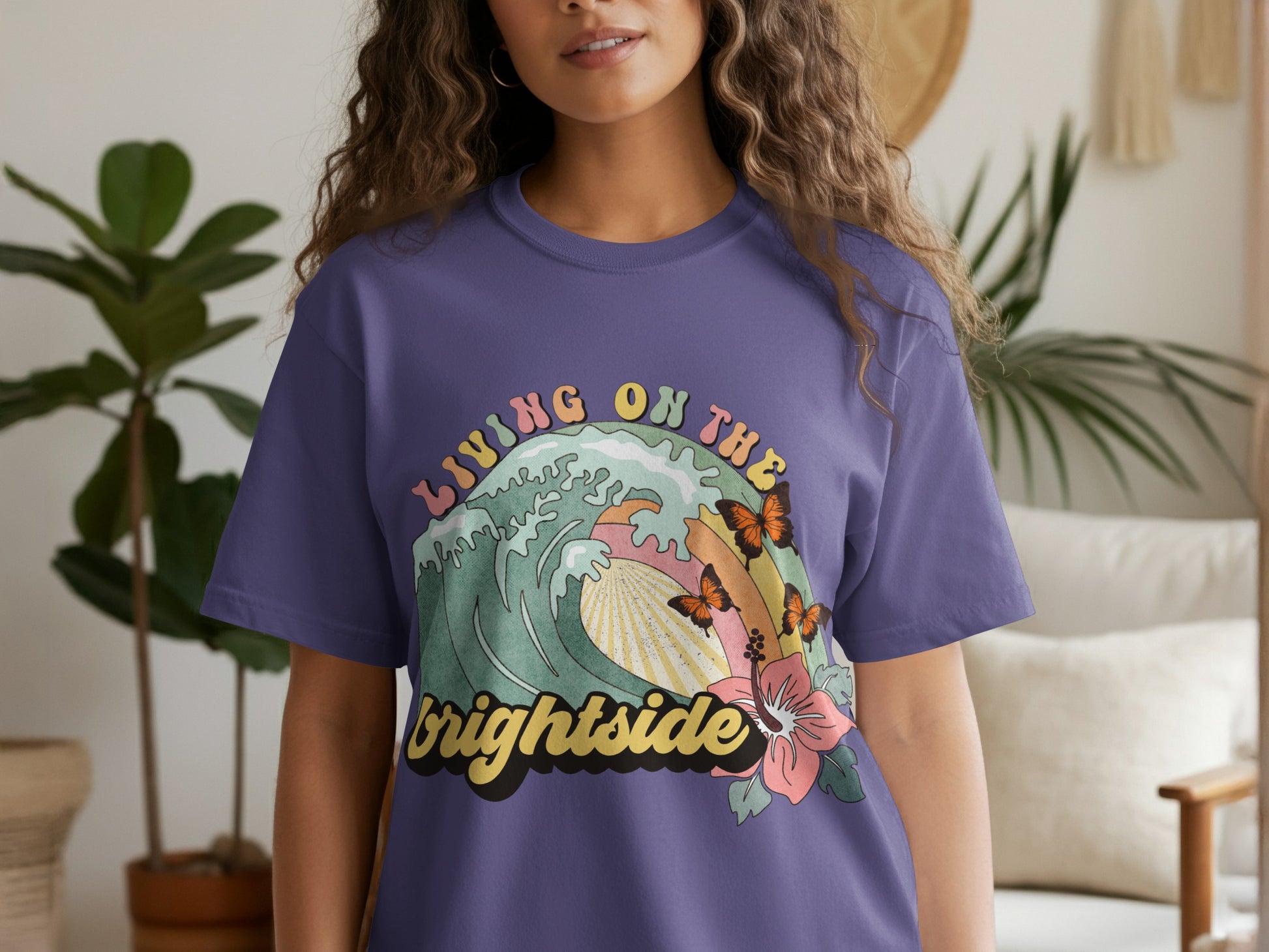 Living On The Brightside Graphic T-Shirt