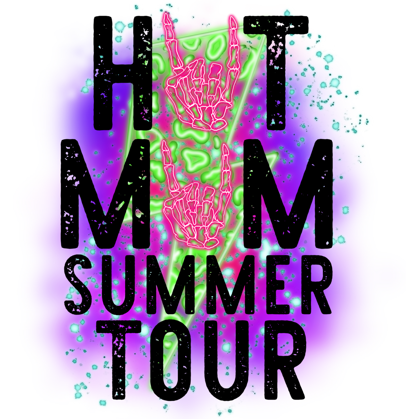 Hot Mom Summer Tour Colorful Artistic Product