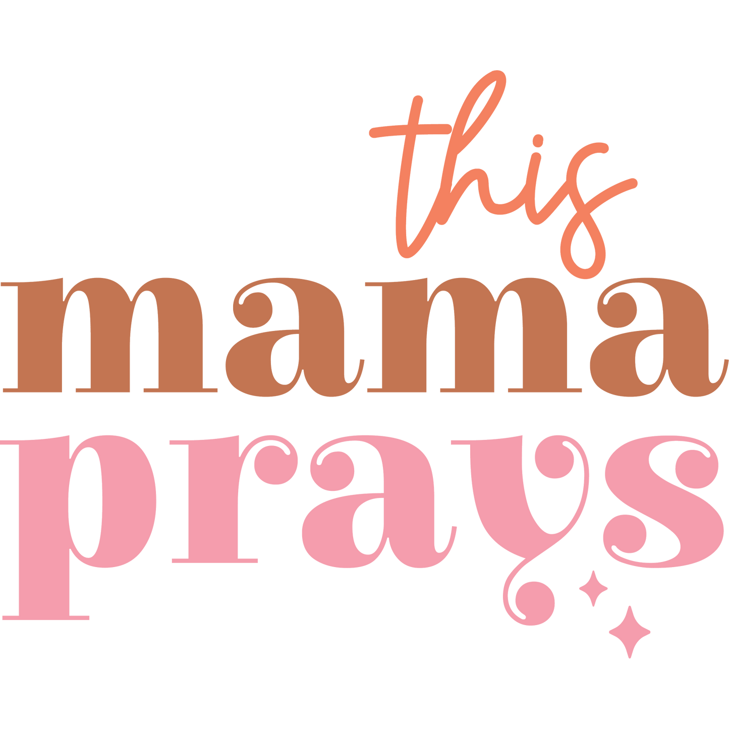 This Mama Prays Inspirational Wall Decor Product