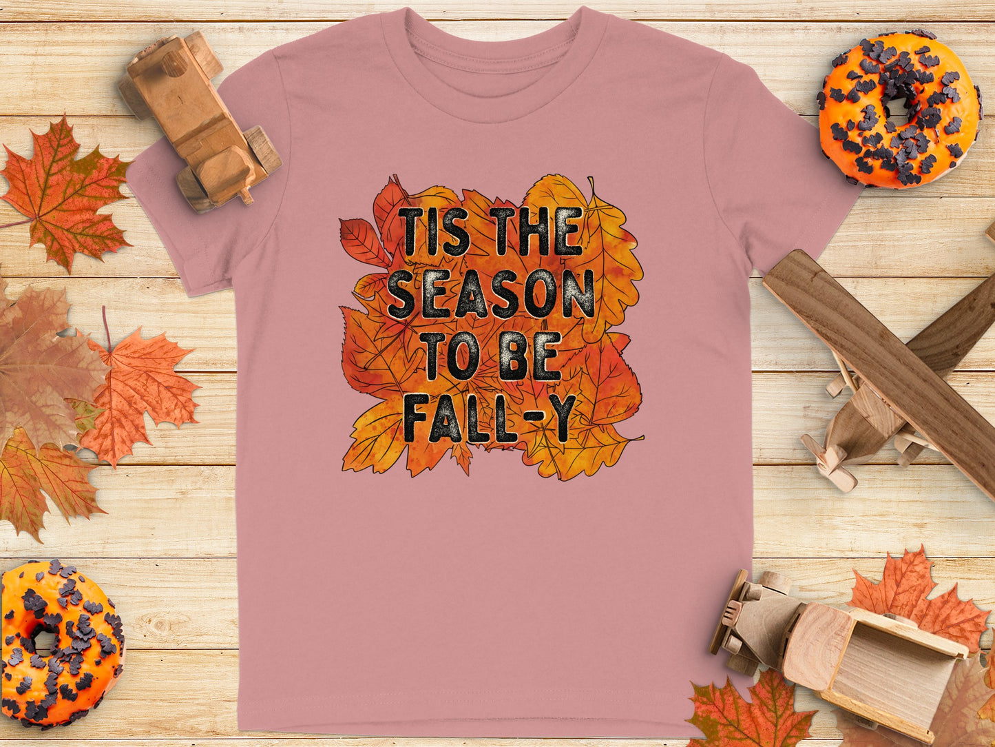 Tis The Season To Be Fall-Y Autumn Leaves Shirt