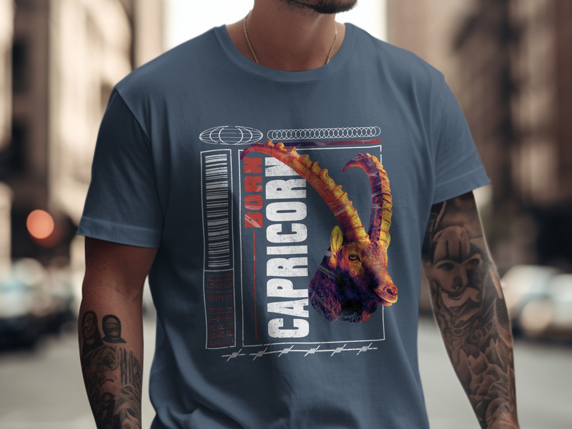 Born Capricorn Zodiac Style Urban Fashion Statement