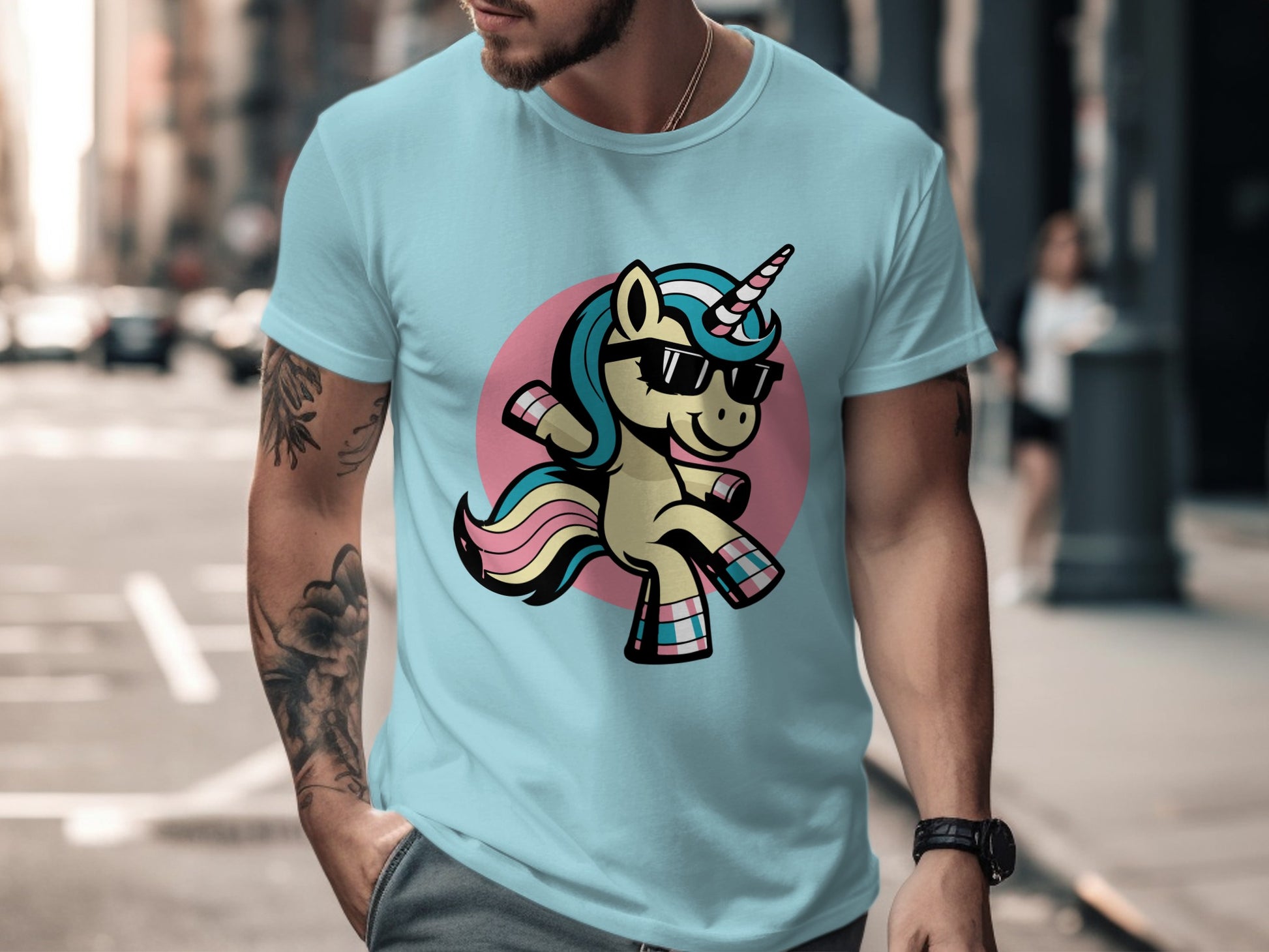 Cool Unicorn Graphic Tee Perfect for Casual Wear