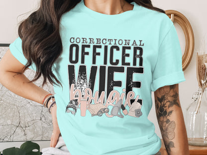 Correctional Officer Wife Proudie Boogie T-Shirt