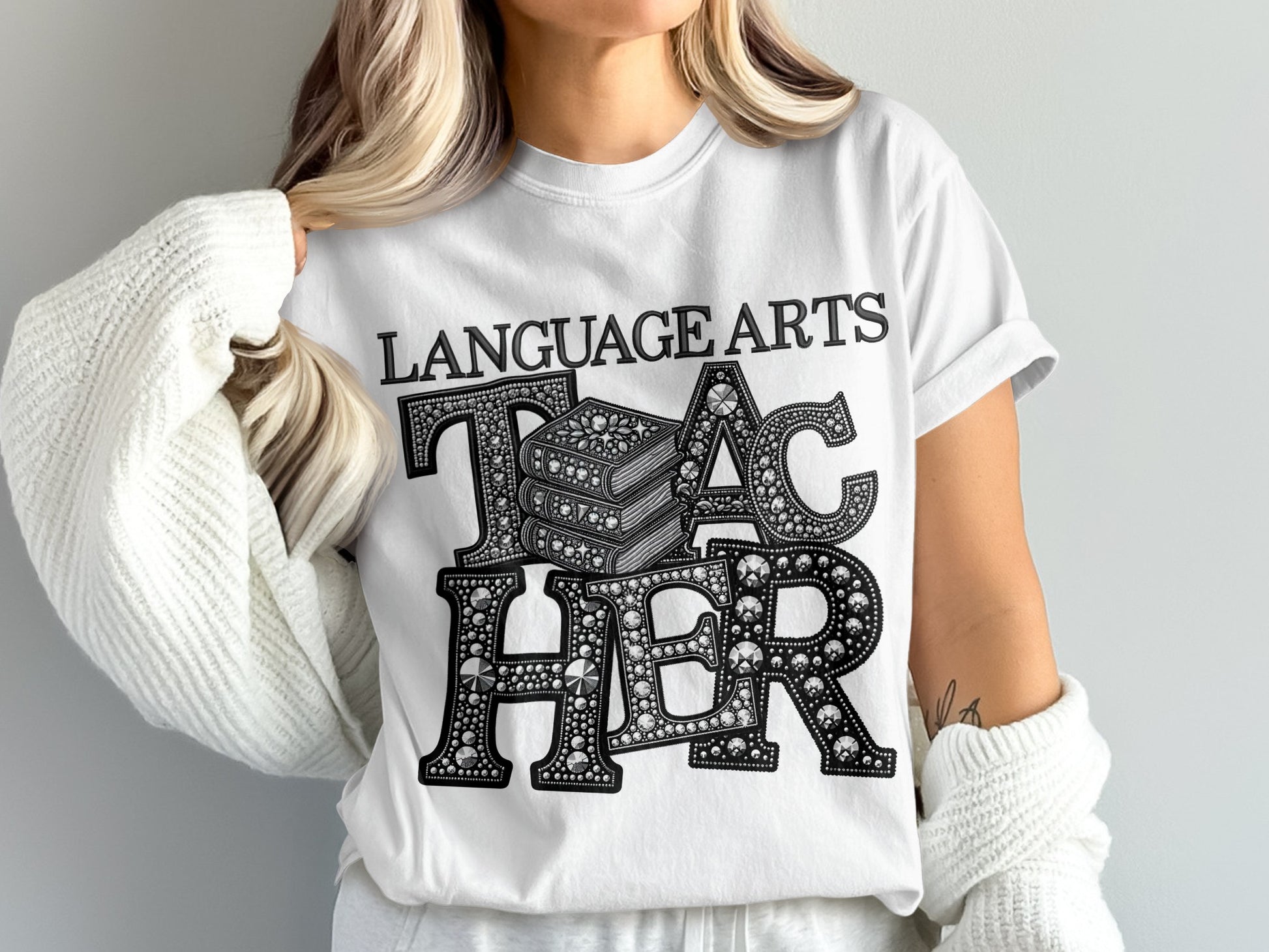 Language Arts Teacher Graphic Unisex T-shirt