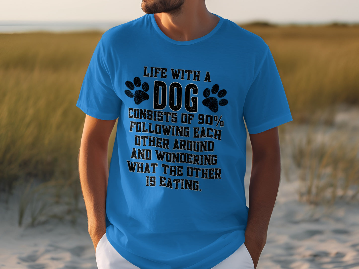 Life With A Dog Fun Quote Shirt For Dog Lovers