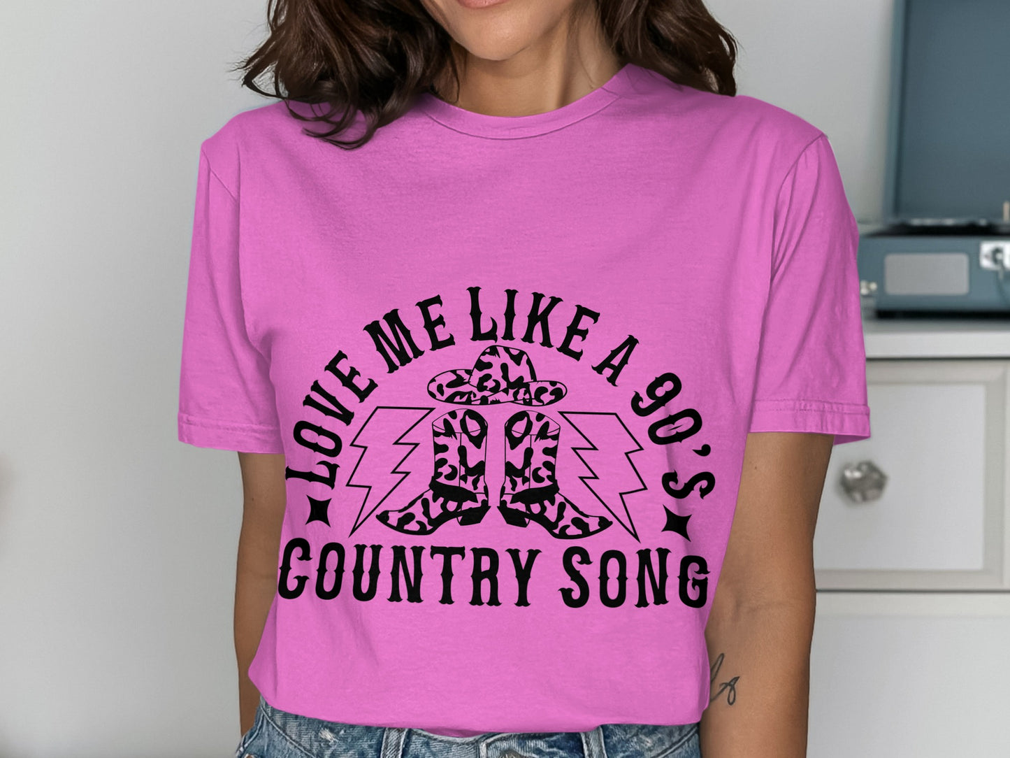 Love Me Like a 90's Country Song Shirt