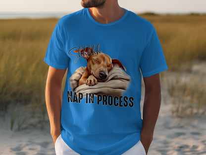 Shhhh Nap in Process Funny Dog Lovers Shirt