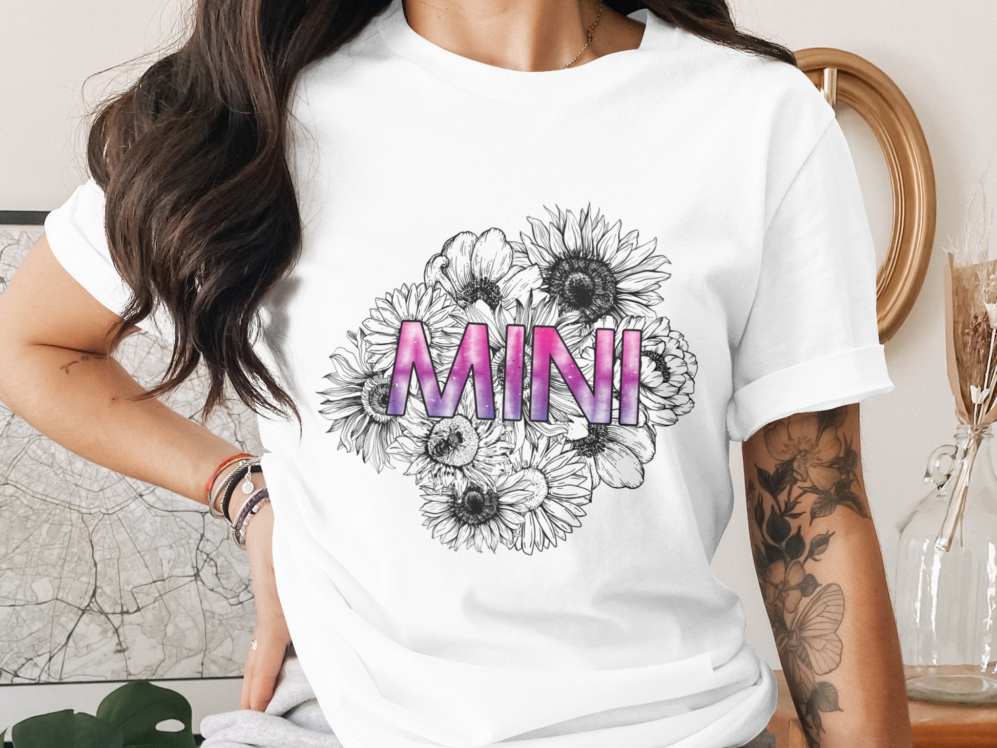 Floral Design MINI Graphic Casual Top product
