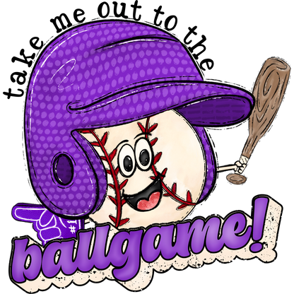 Take Me Out To The Ballgame Graphic Tee