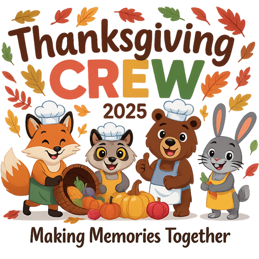 Thanksgiving Crew 2025 Making Memories Together Tee