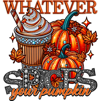 Whatever Spices Your Pumpkin Graphic Design