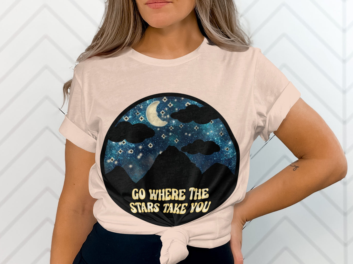 Go Where The Stars Take You Graphic T-Shirt