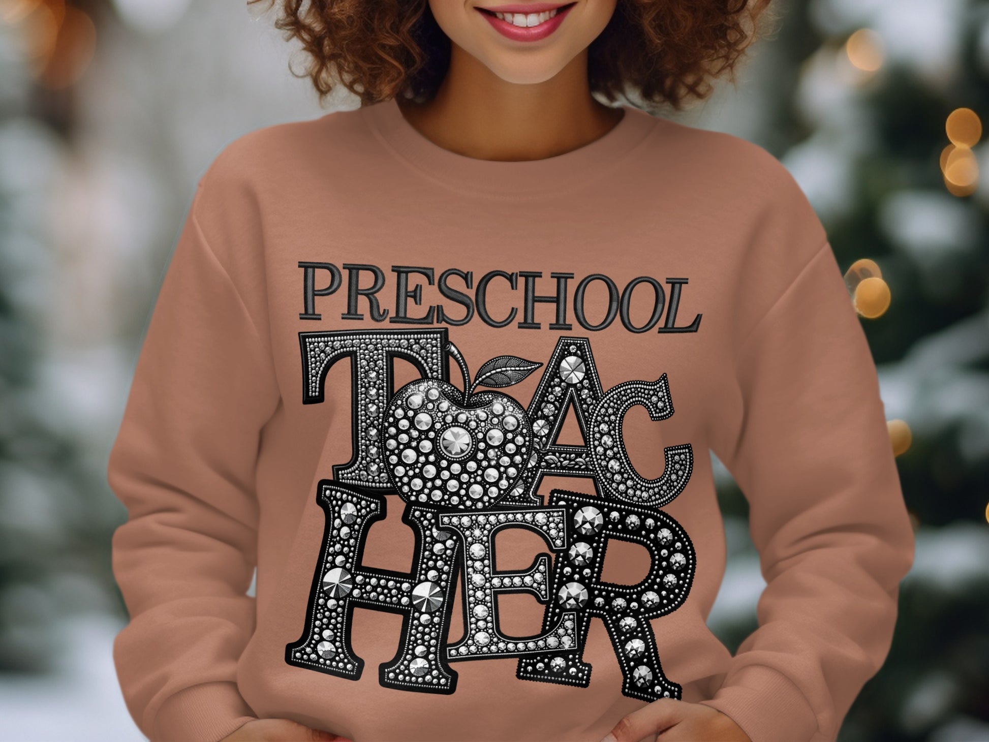 Preschool Teacher Graphic Sweatshirt product