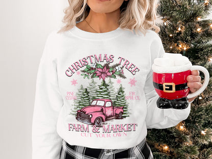 Christmas Tree Farm Market Cut Your Own Sweatshirt