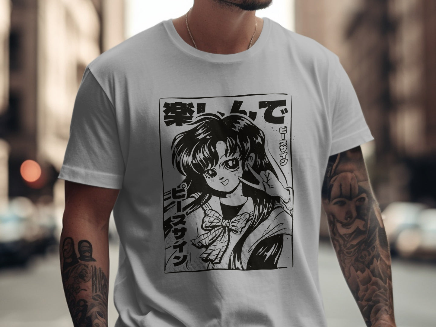 Stylish Anime Graphic Tee for Fashion Enthusiasts