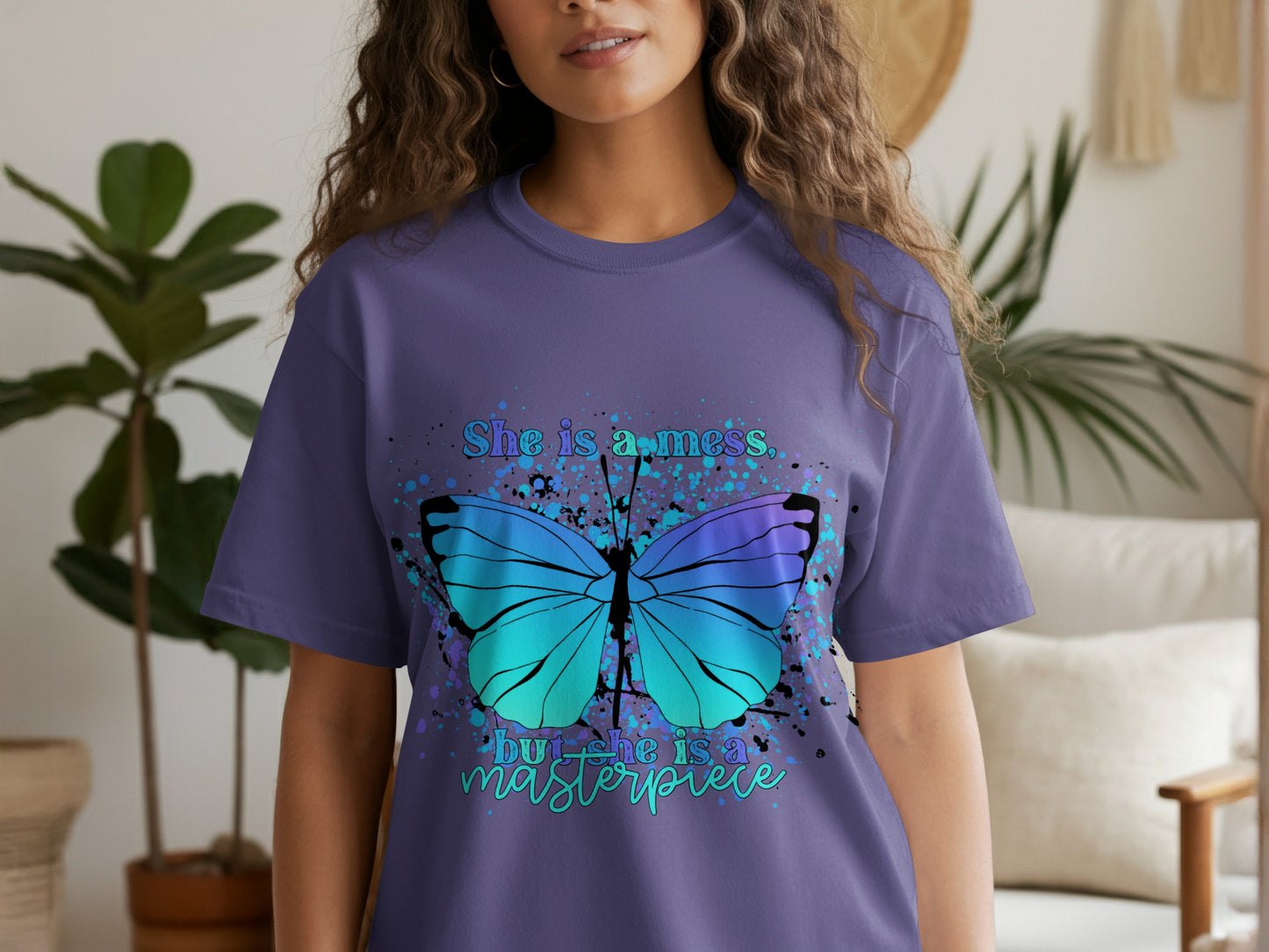 She is a mess but she is a masterpiece shirt