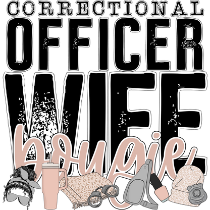 Correctional Officer Wife Bougie product
