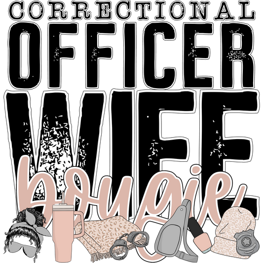 Correctional Officer Wife Bougie product